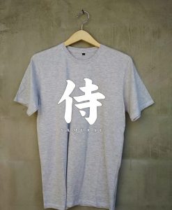 Japan Samurai Grey T shirts