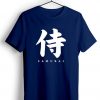 Japan Samurai blue Navy T shirts