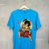 KABUKI SAMURAI Funny Blue T-shirt