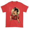 KABUKI SAMURAI Funny Red T-shirt