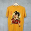 KABUKI SAMURAI Funny Yellow T-shirt