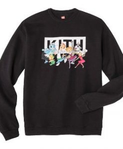 Kith In Bloom Classic Logo Unisex Sweatshirts black