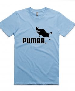 Lion King Pumba T-shirt blue sea