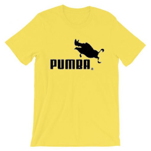 Lion King Pumba T-shirt yellow