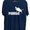Lion King Pumba blue navy t shirts