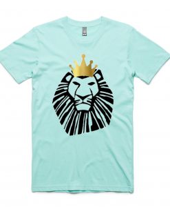 Lion king tshirt green mint 02