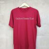 Oxford Comma Club Grammar Maroon Tees