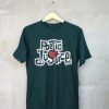 Poetic Justice Vintage Maroon Green T Shirt Size