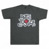 Poetic Justice Vintage Maroon Grey T Shirt Size