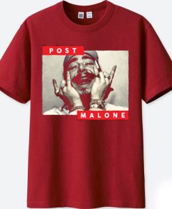 Post Malone MaroonT Shirt