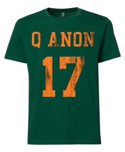 Qanon 17 Jersey Unisex T-Shirt Green