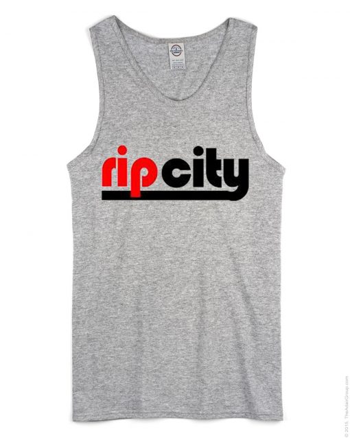 Rip City grey Tank Top