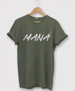 Rock en Español MANA Green T-Shirt