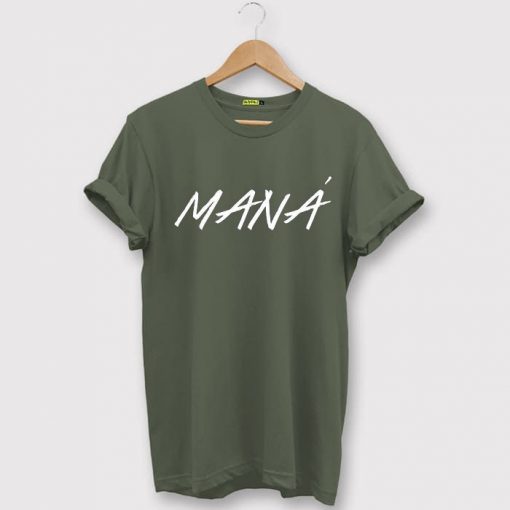 Rock en Español MANA Green T-Shirt