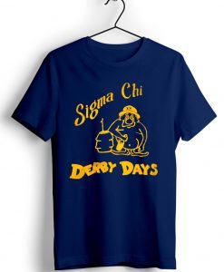SIGMA CHI DERBY Days Dark Blue Naval T-Shirt