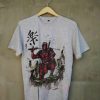 Samurai Pool Deadpool grey Men's t-shirt