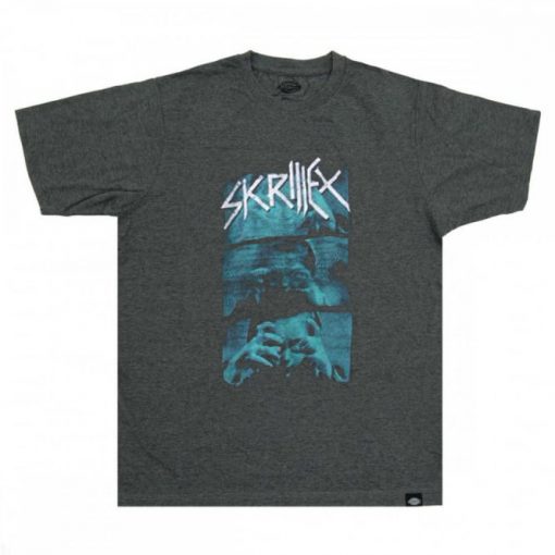 Skrillex Blue Navy Grey T Shirt