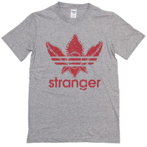 Stranger Things Shirt Grey Shoft