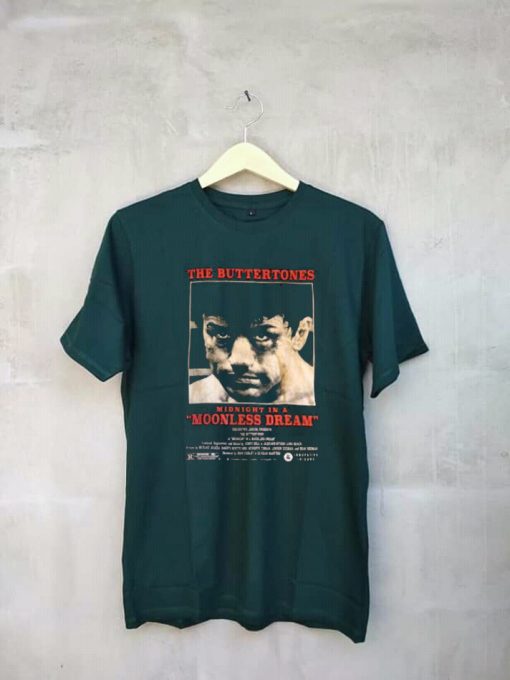 The Buttertones Midnight in a moonless dream Green T Shirt