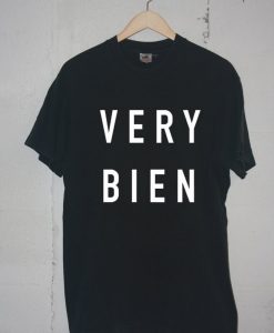 Very Bien Black tshirts