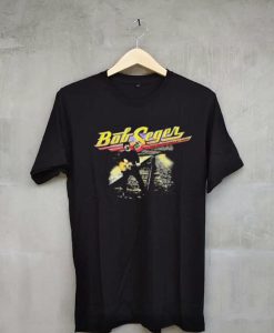 Vintage 90s Bob Seger Silver Bullet Back T Shirt