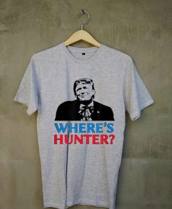 Where’s Hunter Trump Grey Tees