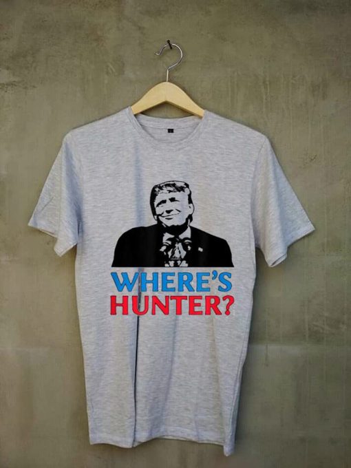 Where’s Hunter Trump Grey Tees