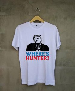 Where’s Hunter Trump White Tees