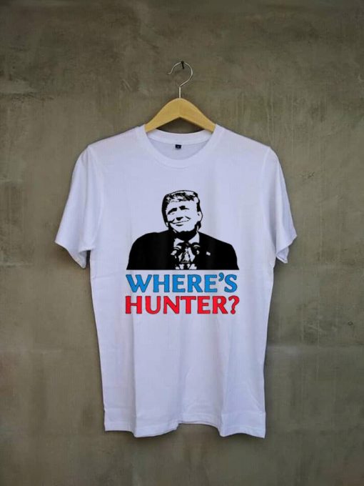 Where’s Hunter Trump White Tees