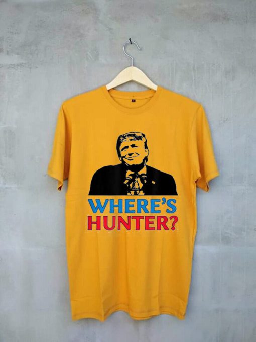 Where’s Hunter Trump Yellow Tees