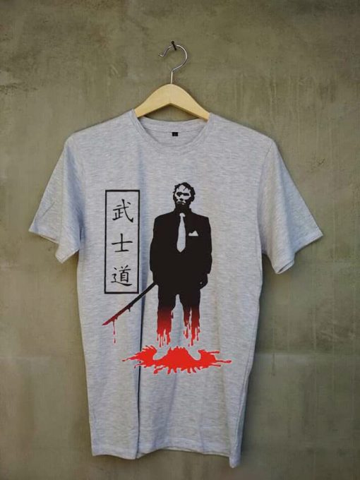 Yakuza samurai Grey tees