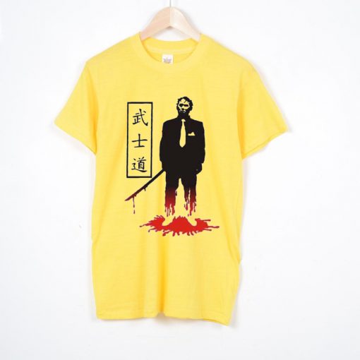 Yakuza samurai Yellow tees