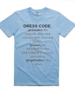 dress code promotes blue seaT Shirt
