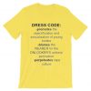 dress code promotes yellowT Shirt
