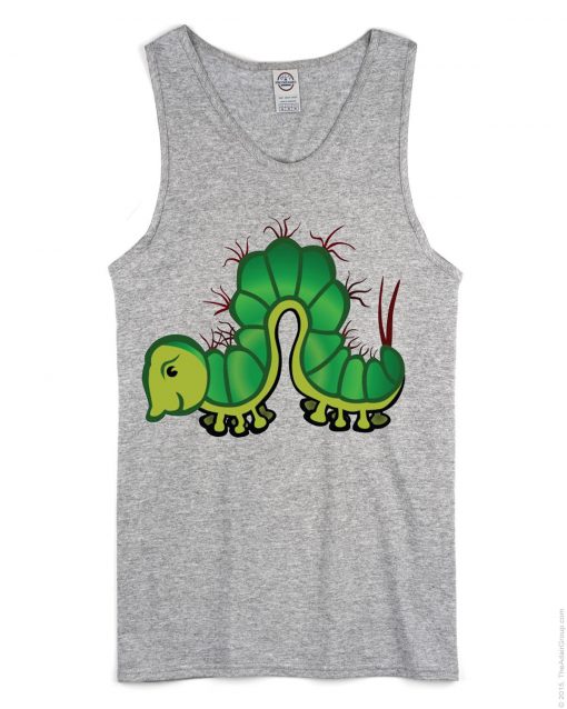 funny animal unisex grey tank top