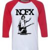 nofx baseball tee funny hip male