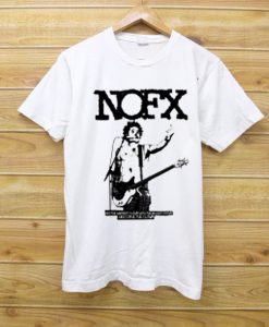 nofx t shir whitet tee funny hip male