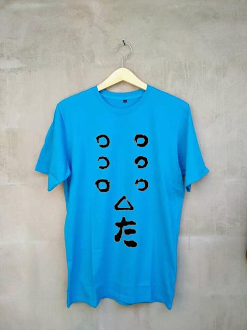 seven samurai blue tees