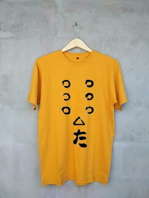 seven samurai yellow tees