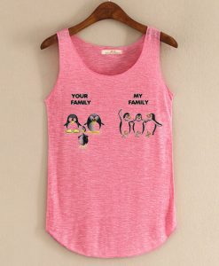your family tank top pink