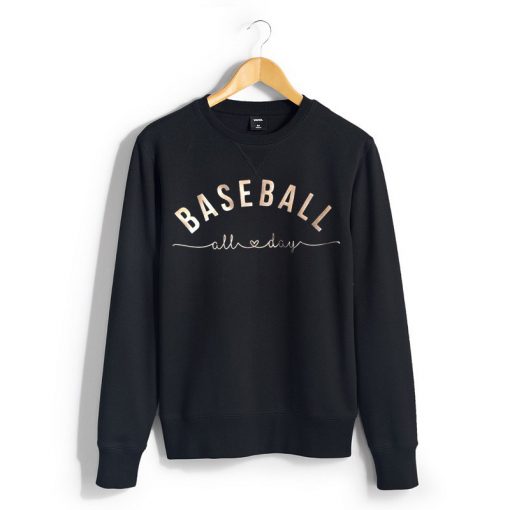 Baseball All Day black sweatshirts