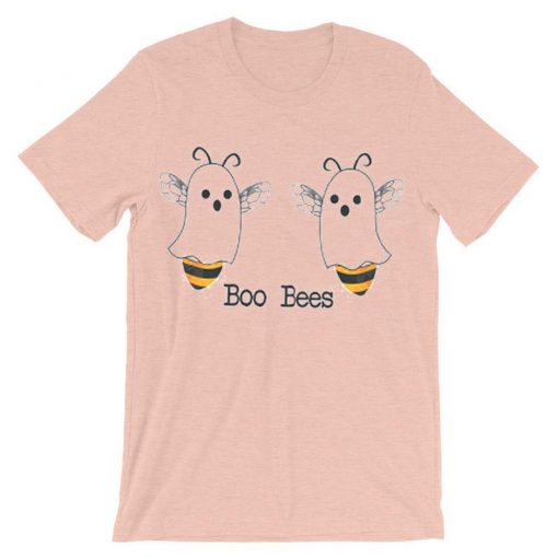 Funny BOO BEES Helloween pink t shirts