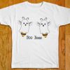 Funny BOO BEES Helloween white t shirts