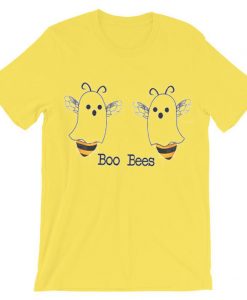 Funny BOO BEES Helloween yellow t shirts