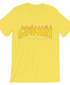 Guy Fieri X Thrasher yellow t shirts