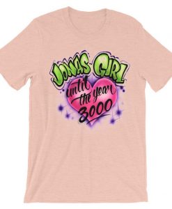 Jonas Girl Custom Airbrushed PinkTshirts