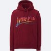 Little Mix Rainbow World Tour Music 2019 Gig Sparkle Maroon Hoodie