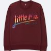 Little Mix Rainbow World Tour Music 2019 Gig Sparkle Maroon Sweatshirts