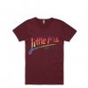 Little Mix Rainbow World Tour Music 2019 Gig Sparkle Maroon Tshirts
