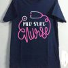 Med Surg Nurse Blue Navy Tees